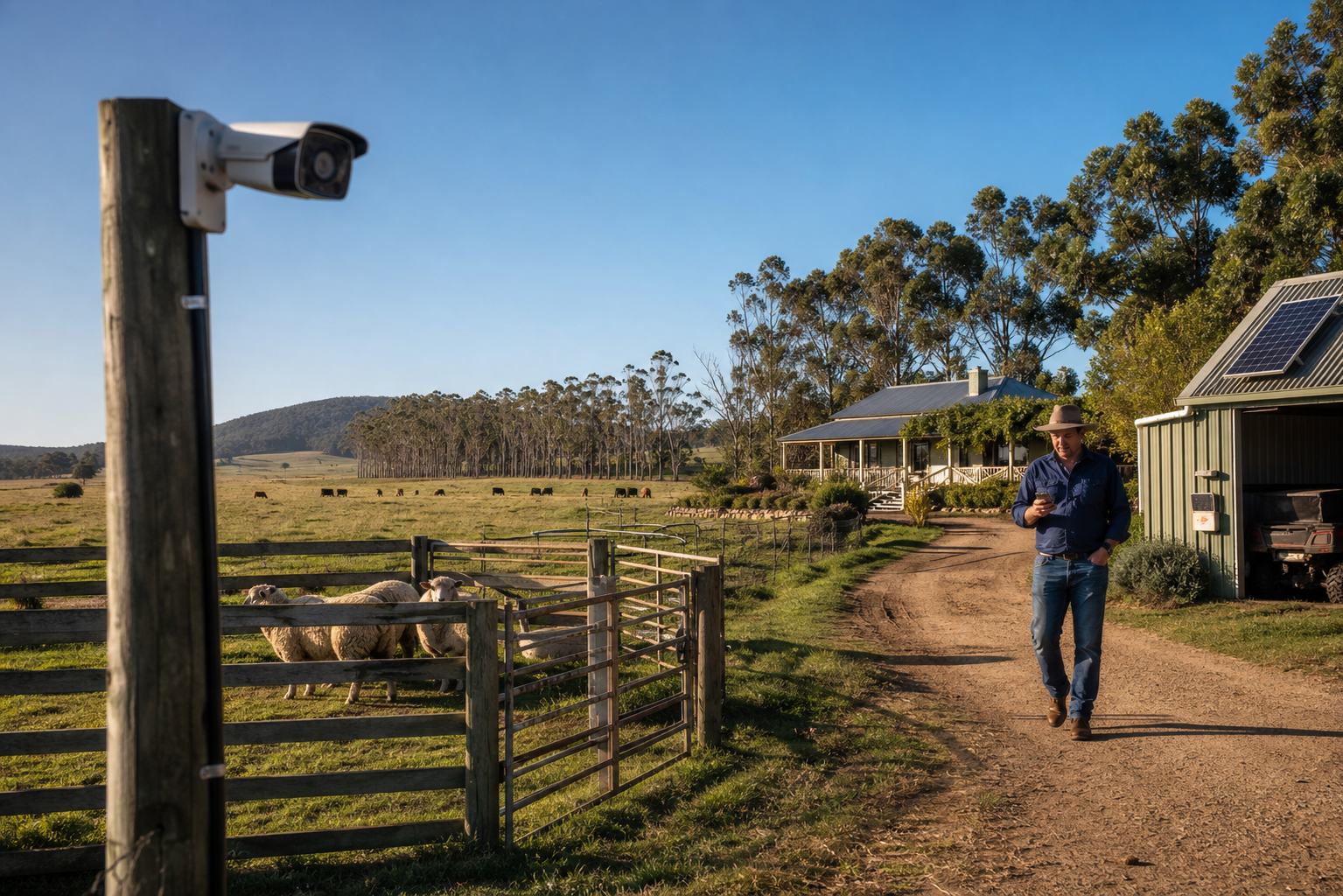Choosing Effective Monitoring Types for Remote Farm Properties